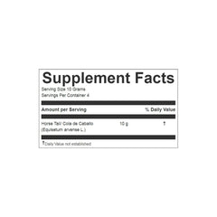 Horsetail -  Cola de Caballo Herbal Tea | 100% Natural Horsetail | 1.41oz / 40g | Supports Healthy Urinary Tract, Prostate, Skin, Hair, and Nails