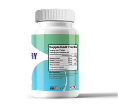 Elderberry 500mg with Zinc & Vitamin C & Echinacea 60 Tablets - Immune Support