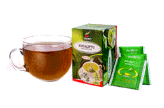 Eucalyptus Leaves Natural Tea (25 Tea Bags ) Alleviate Seasonal Respiratory Discomfort