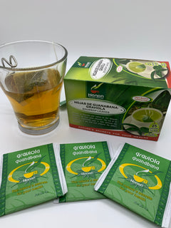 Graviola Soursop Leaves Natural Tea - (25 Tea Bags ) to Optimize Liver function and enhance body's defense.
