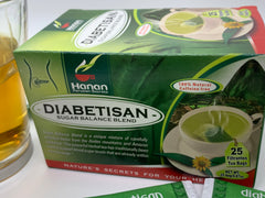 Diabetisan Glucose Control Herbal Tea. Support Healthy Blood Sugar Levels. ( 25 Tea Bags )