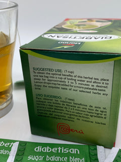 Diabetisan Glucose Control Herbal Tea. Support Healthy Blood Sugar Levels. ( 25 Tea Bags )
