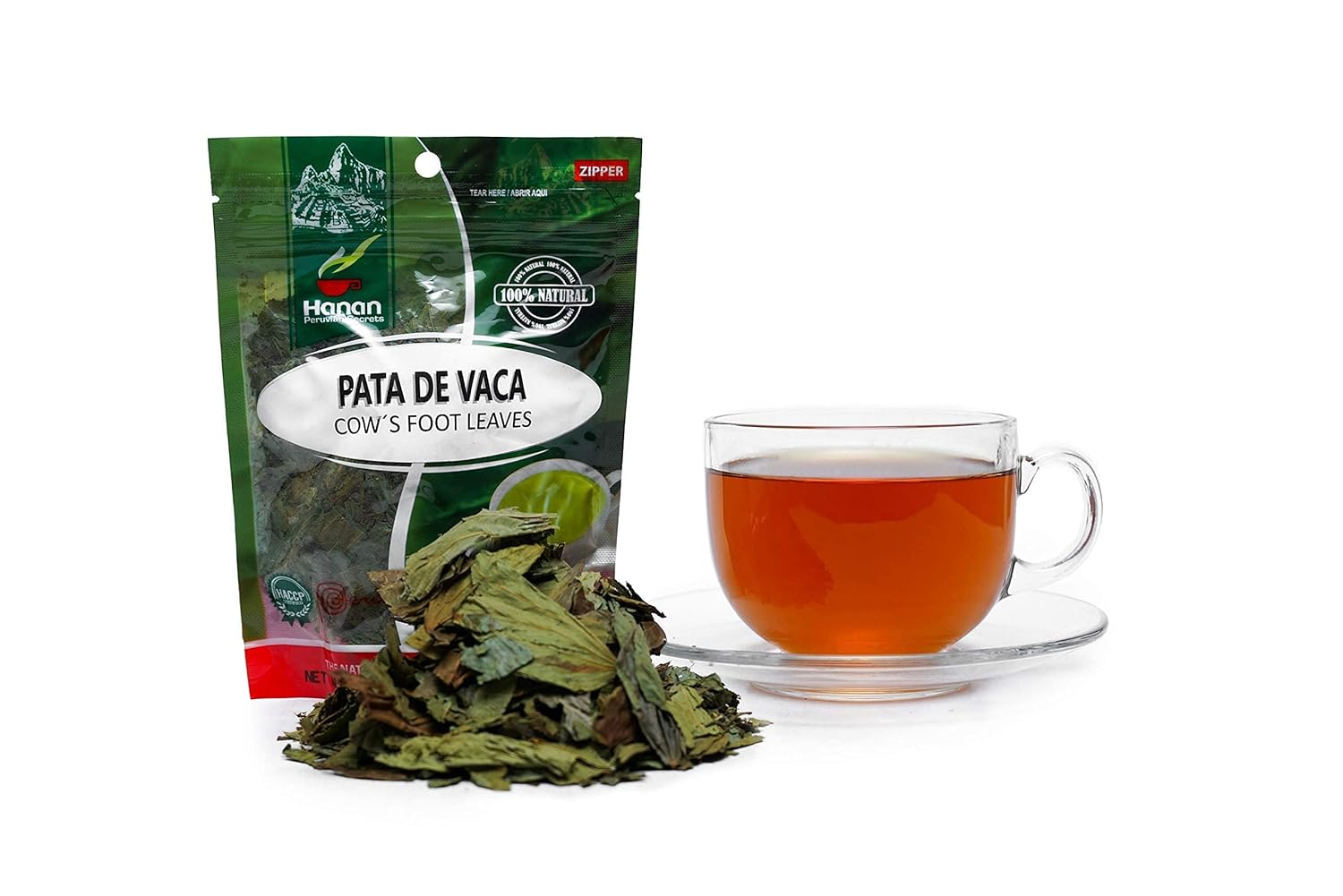Cow's foot Loose (Pata de Vaca) Leaf Tea | 100% All-Natural Bauhinia forficata Leaves from Peru traditionally used to promotes overall health and well-being | 1.41oz (40g)