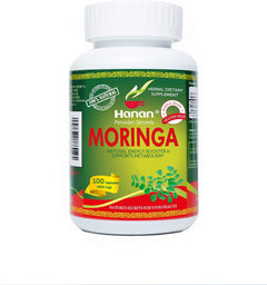 Pure Moringa Superfood Powder Capsules 100 ct - Moringa oleifera from Peru