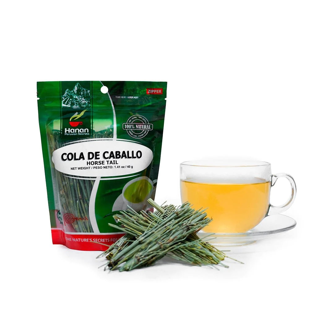 Horsetail -  Cola de Caballo Herbal Tea | 100% Natural Horsetail | 1.41oz / 40g | Supports Healthy Urinary Tract, Prostate, Skin, Hair, and Nails