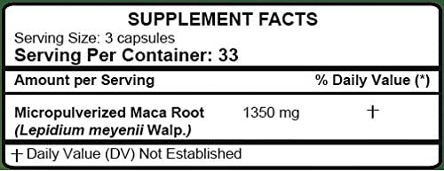 Mighty Maca Roots: Organic Herbal Capsules for Vitality and Hormonal Balance