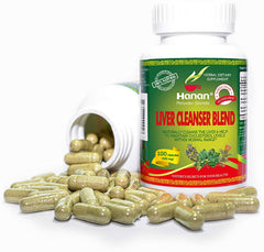 Hanan Higasan Liver Cleanser Blend | 100 Capsules | Naturally Aids in Supporting Healthy Liver Function & Healthy Cholesterol Levels