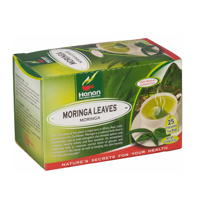 Moringa Leaves Natural Herbal Tea (25 Tea Bags)