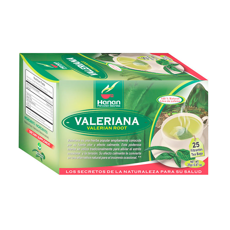 Valerian Root Natural Herbal Tea for Sleep - (25 Herbal Tea Bags)